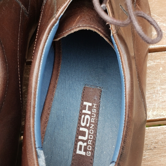 Gordon Rush Men's Brown Leather Shoes - Picture 6 of 6